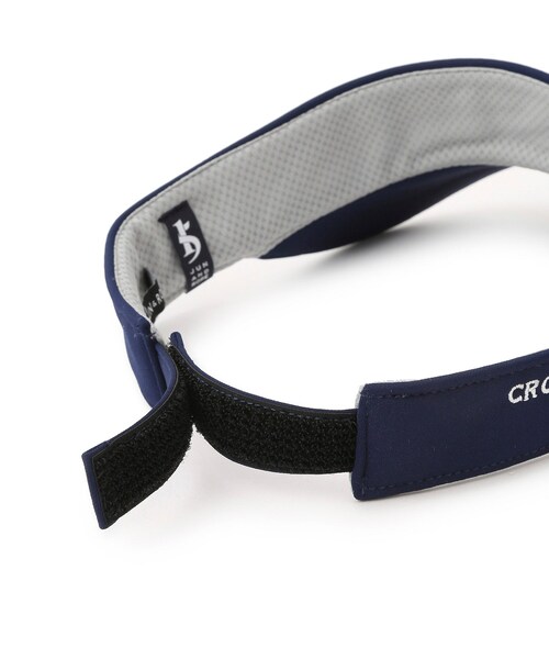 ROPE'(ロペ)の「立体ロゴ刺繍バイザー(サンバイザー・レディース・グレー/ネイビー/ピンク・F)」の9枚目の写真