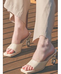 RESEXXY | ポイントヒールデザインサンダル(サンダル)