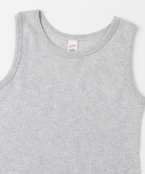 URBAN RESEARCH DOORS（アーバンリサーチドアーズ）の「『別注』Sports Wear×DOORS　ワッフルタンクトップ（タンクトップ・レディース・ivoflower/grayflower/gray/ivory・one）」の11枚目の写真