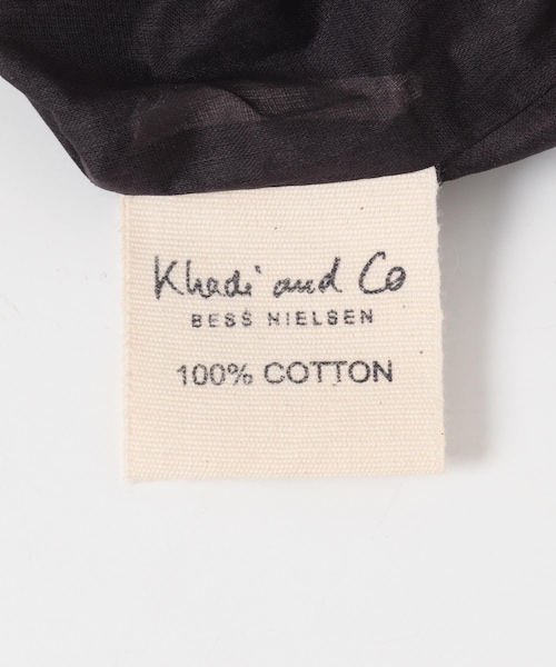 かぐれ（カグレ）の「Khadi&co　BIRD Embroidery Bag（トートバッグ・レディース・BK・Free）」の8枚目の写真