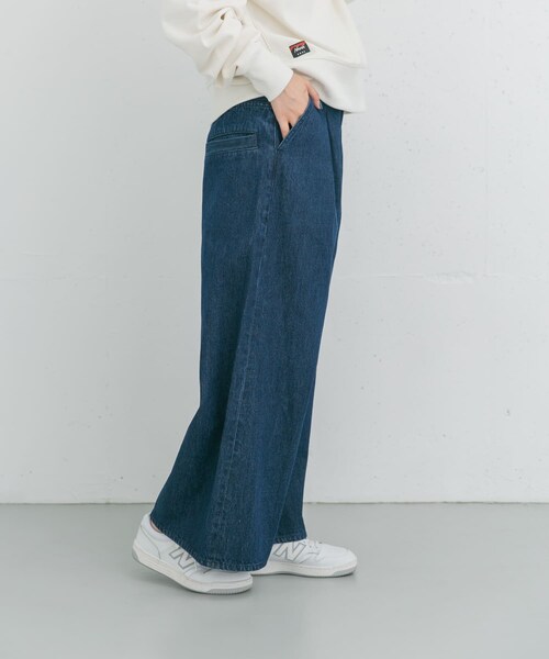 EKAL（エカル）の「バギータックデニム（デニムパンツ・レディース・O.W/USED・one/S/M）」の17枚目の写真