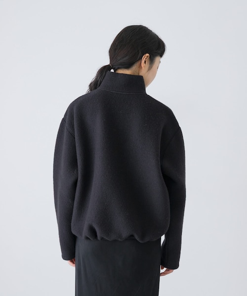 かぐれ（カグレ）の「ウールコットンフリースプルオーバー（その他トップス・レディース・OFF/BLACK・Free）」の17枚目の写真