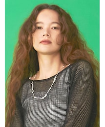 Ungrid | デザインチェーンロングネックレス(ネックレス)