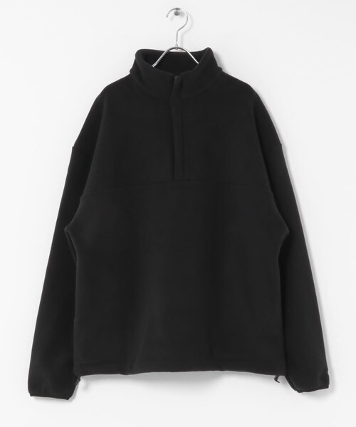 URBAN RESEARCH Sonny Label（アーバンリサーチサニーレーベル）の「OOPS　リサイクルマイクロフリースハーフジップ（その他トップス・メンズ・BLACK/CAMEL/GRAY・M/L/XL）」の10枚目の写真