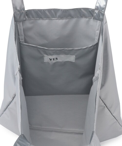 VIS（ビス）の「【LOVE BOAT VIS別注】ロゴトートバッグ【A4対応】（トートバッグ・レディース・ゴールド/シルバー/ピンク系/ブラウン・F）」の19枚目の写真