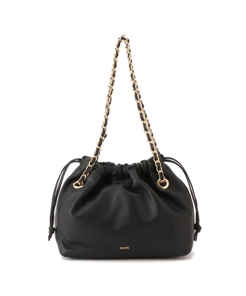 ROPE'(ロペ)の「Sheep Leather Bag soiree(ソアレ) /マルチWAYバッグ(ハンドバッグ・レディース・ブラック・F)」の3枚目の写真