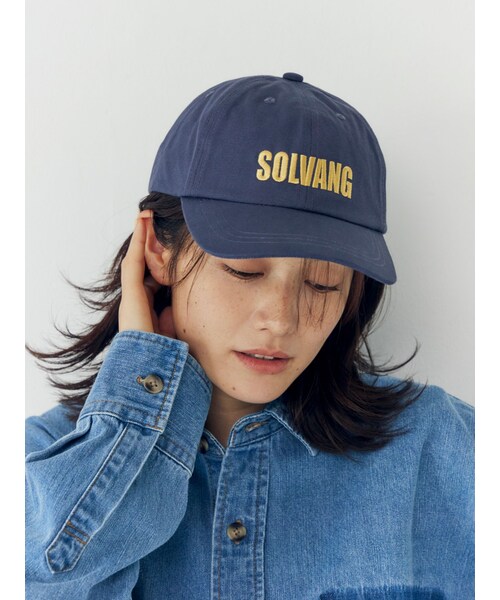 Ungrid（アングリッド）の「ロゴデザインキャップ（キャップ・レディース・レッド/ネイビー/ベージュ・F）」の3枚目の写真