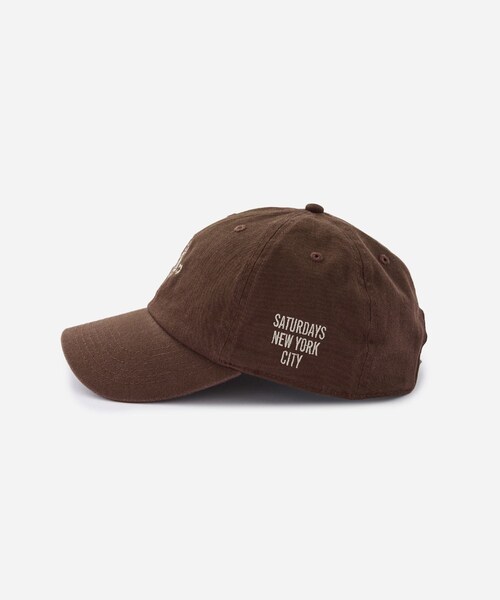 Saturdays NYC(サタデーズ ニューヨークシティ )の「NUTS ART WORKS × Saturdays NYC Cap(キャップ・レディース・ブラック/チャコール/ダークブラウン・F)」の11枚目の写真