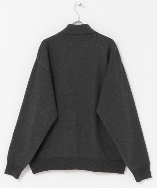 URBAN RESEARCH DOORS（アーバンリサーチドアーズ）の「FORK&SPOON　PROVORONEジップカーディガン（カーディガン/ボレロ・メンズ・CHARCOAL/BROWN・4/5）」の15枚目の写真