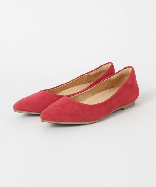 URBAN RESEARCH Sonny Label（アーバンリサーチサニーレーベル）の「コンフォートポインテッドフラットパンプス∴（パンプス・レディース・レッド/ブラック/ネイビー・23/23.5/24/24.5）」の18枚目の写真