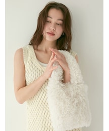 Ungrid | ファーハンドバッグ(ハンドバッグ)