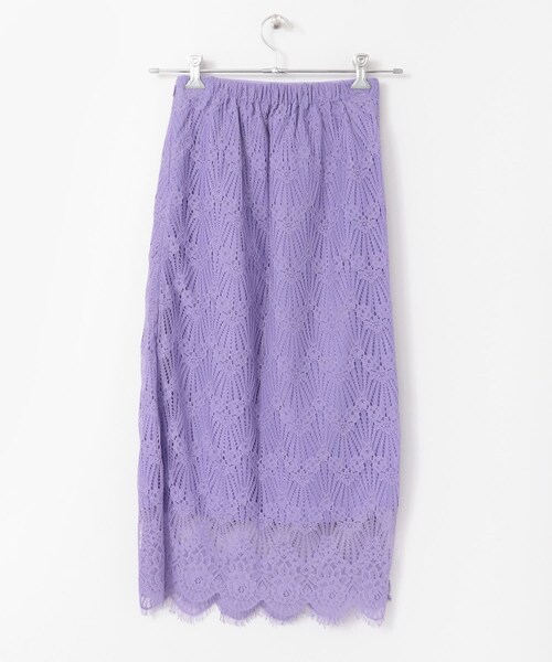 URBAN RESEARCH ROSSO（アーバンリサーチロッソ）の「MARILYN MOON　SKIRT∴（スカート・レディース・ORANGE/LAVENDER・FREE）」の8枚目の写真