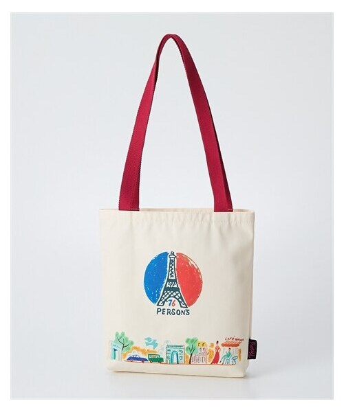 nissen（ニッセン）の「PERSONS'S（パーソンズ）シンプルキャンバストートバッグ（A4対応）（トートバッグ・メンズ・RED/NAVY/TURQUOISE・Y）」の4枚目の写真