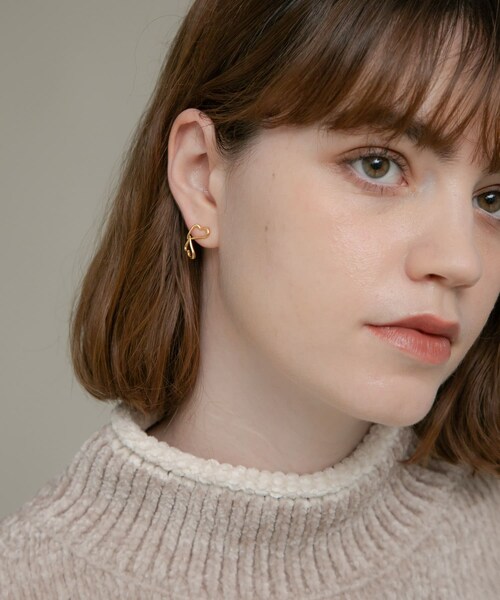 URBAN RESEARCH Sonny Label（アーバンリサーチサニーレーベル）の「Double heart pierce（ピアス（両耳用）・レディース・SILVER/GOLD・one）」の10枚目の写真