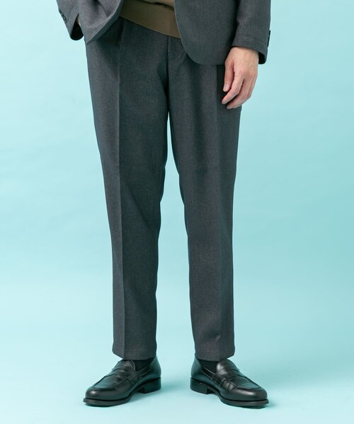 URBAN RESEARCH DOORS(アーバンリサーチドアーズ)の「LIFE STYLE TAILOR メランジストレッチパンツ(スラックス・メンズ・NAVY/GRAY/TAUPE・S/M/L/XL)」の6枚目の写真