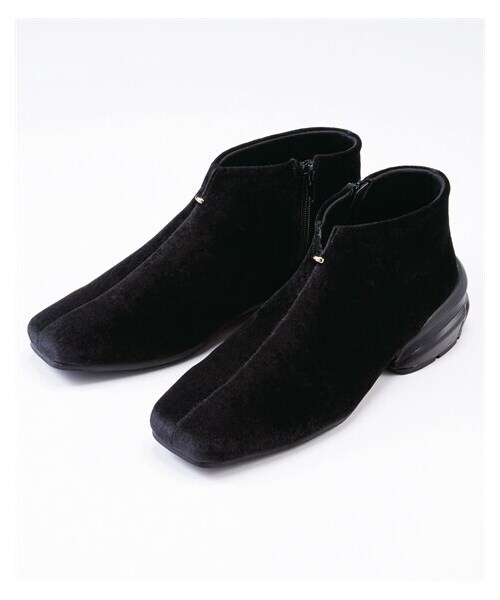 nissen（ニッセン）の「ローカットブーツ（ワイズ４Ｅ）ACQUA PALETTE（アクアパレット）（ブーツ・メンズ・黒/ダークブラウン/ネイビー・M=23.0~23.5cm/4E/L=24.0~24.5cm/4E/LL=25.0~25.5cm/4E/3L=26.0~26.5cm/4E）」の4枚目の写真