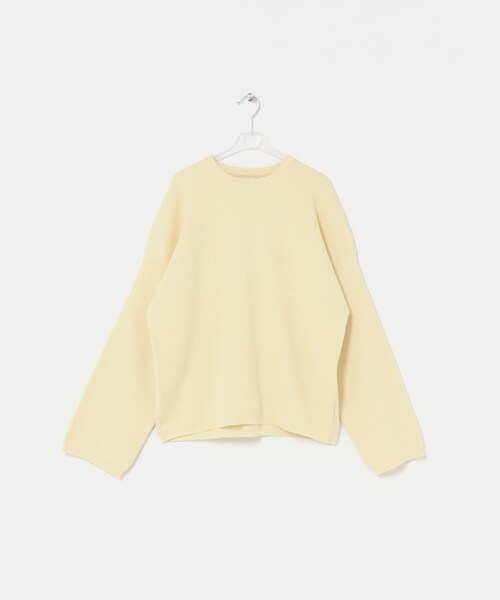 LAATO(ラート)の「crew neck soft knit(ニット/セーター・レディース・バター/ネズミ・Free)」の22枚目の写真