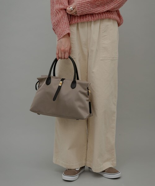 URBAN RESEARCH Sonny Label（アーバンリサーチサニーレーベル）の「VIOLAd’ORO　BIANCA V-2251（トートバッグ・レディース・black/taupe・one）」の14枚目の写真