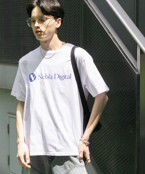 SENSE OF PLACE by URBAN RESEARCH(センスオブプレイスバイアーバンリサーチ)の「company logo short-sleeve t-shirts B(Tシャツ/カットソー・メンズ・WHITE/BLACK/L.BLUE・M/L)」の6枚目の写真