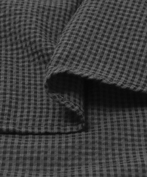 URBAN RESEARCH DOORS(アーバンリサーチドアーズ)の「FORK&SPOON シアサッカーショートスリーブシャツ(シャツ/ブラウス・メンズ・CCLxBLK/BEGxCCL・4/5)」の12枚目の写真