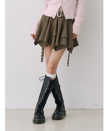 jouetie | アシメヘムベルテッドミニスカート(スカート)