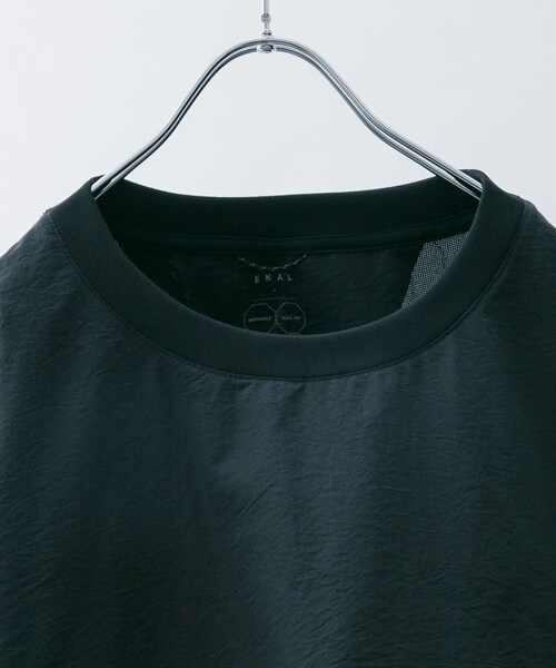 EKAL(エカル)の「『吸水速乾/通気性/軽量』DOT AIR LONG-SLEEVE PULLOVER(Tシャツ/カットソー・メンズ・ネイビー/ブラック・M/L)」の15枚目の写真