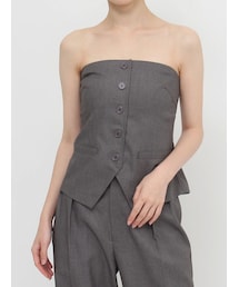 EVRIS | コルセットトップス【セットアップ着用可能】(キャミソール)