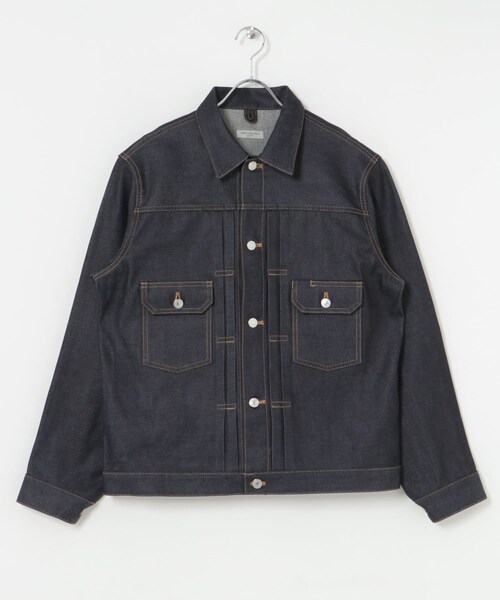 URBAN RESEARCH(アーバンリサーチ)の「SHIOTA スーピマDENIM JACKET #BEN(デニムジャケット・メンズ・INDIGO・S/M/L/XL)」の10枚目の写真