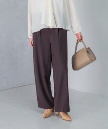 URBAN RESEARCH ROSSO WOMEN | イージーケアウーステッドストレートパンツ(その他パンツ)