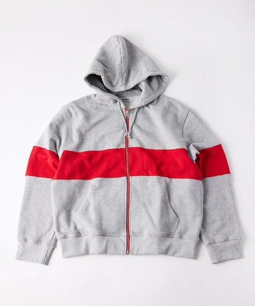 ADAM ET ROPE'（アダムエロペ）の「【GIMAGUAS】SEBASTIAN TRACK/J HOODIE（パーカー・レディース・グレー・L/M/S）」の2枚目の写真