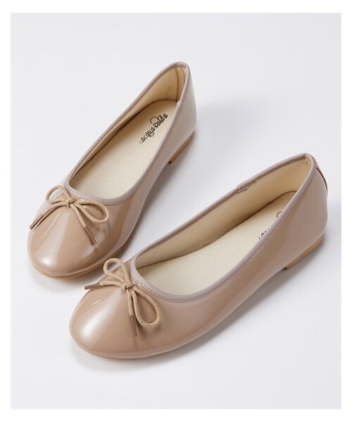 nissen（ニッセン）の「【ゆったり幅広】やわらかバレエシューズ（低反発中敷）（ワイズ４Ｅ）（バレエシューズ・メンズ・黒(スエード調)/グレー(スエード調)/ネイビー(スエード調)/レオパード(スエード調)/オーク(スエード調)/【移行済】バイオレット(スエード調)/ブラウン(クロコ型押し)/【移行済】チェック柄/【移行済】ツイード/黒(キルティング柄)/黒(スムース)/シャンパンゴールド(グリッター)/黒(エナメル調)/グレージュ(エナメル調)/ネイビーデニム/シルバー(グリッター)/【移行済】ラベンダー(スエード調)/赤(エナメル調)/【移行済】グレーヘンプ(生地)/ベージュ(パイソン柄)/ホワイト(スムース)/キャメル(メッシュ型押し)/イエロー(スムース)/【移行済】オーク(スムース)/【移行済】ラベンダー(スムース)/ピスタチオ(スエード調)/ライトベージュクロコ/チョコブラウン(スエード調)/オレンジ(スエード調)/黒(クロコ型押し)/ブラウン(チェック柄)/ホワイト(エナメル調)/シルバー/アイボリーキルティング/黒(ラメツイード調)・M=23.0~23.5cm/4E/L=24.0~24.5cm/4E/LL=25.0~25.5cm/4E/3L=26.0~26.5cm/4E）」の19枚目の写真