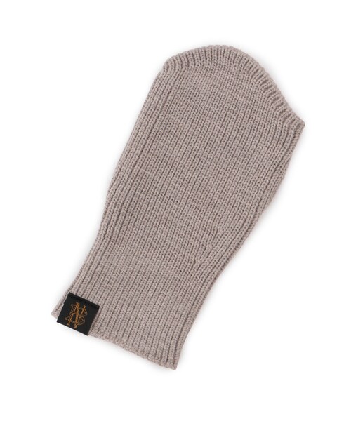 ADAM ET ROPE'(アダムエロペ)の「【BATONER】SOLID WOOL HAND WARMER(手袋・メンズ・ブラック/ベージュ・F)」の4枚目の写真