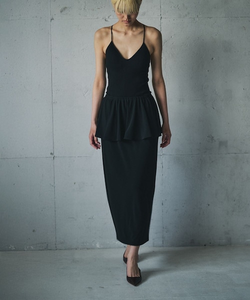 ROPE'(ロペ)の「【一部店舗限定】【REALM(レルム)】PEPLUM SKIRT|スカート(スカート・レディース・ブラック・38)」の15枚目の写真