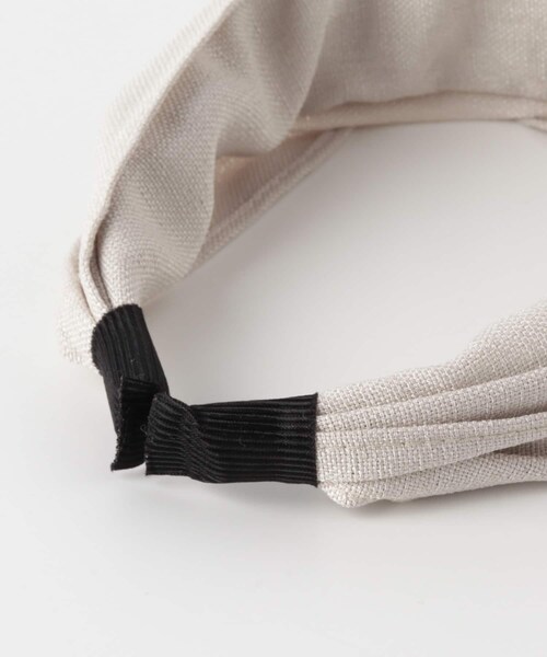 URBAN RESEARCH Sonny Label（アーバンリサーチサニーレーベル）の「ワイドカチューシャ（カチューシャ・レディース・ベージュ/ブラック・one）」の7枚目の写真