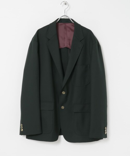 URBAN RESEARCH(アーバンリサーチ)の「FREEMANS SPORTING CLUB St MARKS JACKET(テーラードジャケット・メンズ・ネイビー/ダークグリーン・S/M/L)」の7枚目の写真