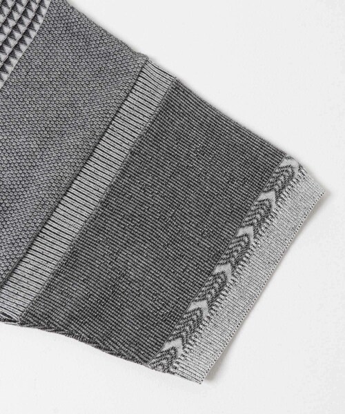 URBAN RESEARCH DOORS（アーバンリサーチドアーズ）の「YASHIKI　AOTSUYU KNIT POLO（ポロシャツ・メンズ・M.GRAY/BROWN/BLACK・1/2）」の12枚目の写真