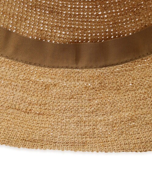 ADAM ET ROPE'（アダムエロペ）の「【J'aDoRe・店舗限定】【La Maison de Lyllis（メゾンドリリス）】ROOL（ハット・レディース・キナリ/ダークブラウン系・F）」の12枚目の写真