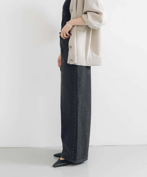 URBAN RESEARCH(アーバンリサーチ)の「『別注』Lee101×URBAN RESEARCH BAGGYPANTS(デニムパンツ・レディース・淡BLACK/BLACK・XS/S/M/L)」の10枚目の写真