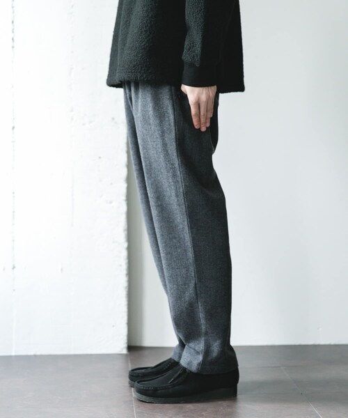 URBAN RESEARCH DOORS（アーバンリサーチドアーズ）の「ウール混ヘリンボーンイージートラウザー（その他パンツ・メンズ・BROWN/BLACK・M/L）」の13枚目の写真