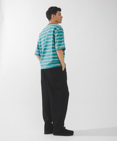 URBAN RESEARCH Sonny Label（アーバンリサーチサニーレーベル）の「マルチボーダーショートスリーブTシャツ（Tシャツ/カットソー・メンズ・ブルー/グリーン/ピンク・M/L）」の15枚目の写真