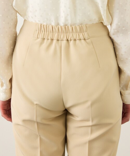 ROPE'（ロペ）の「ダブルクロスストレッチペンシルパンツ/接触冷感・イージーケア・セットアップ対応（その他パンツ・レディース・ブラック/ベージュ・36/38）」の22枚目の写真