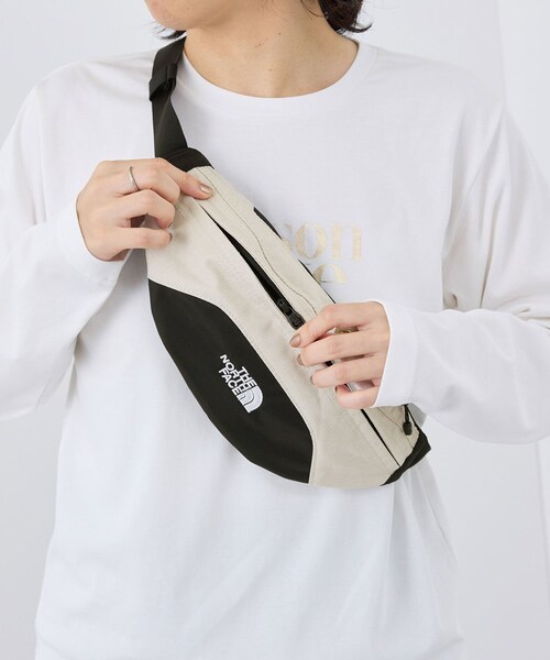 ROPE' PICNIC(ロペピクニック)の「【THE NORTH FACE/ザ・ノース・フェイス】Granule(ボディバッグ/ウエストポーチ・レディース・ブラック/キナリ・F)」の1枚目の写真