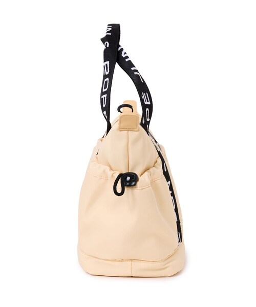 ROPE'（ロペ）の「ロゴテープカートバッグ（トートバッグ・レディース・ブラック/ベージュ・F）」の12枚目の写真