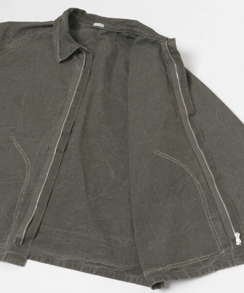 URBAN RESEARCH（アーバンリサーチ）の「A PRESSE　Vintage Hunting Jacket（テーラードジャケット・メンズ・OLIVE/BLACK・1/2/3）」の12枚目の写真