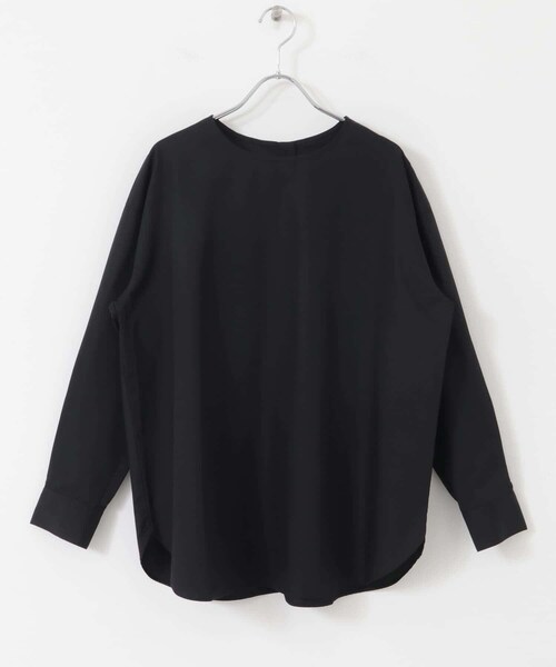 URBAN RESEARCH DOORS(アーバンリサーチドアーズ)の「『UR TECH』クルーネックプルオーバーシャツ(シャツ/ブラウス・レディース・OFF WHITE/BLACK・M)」の14枚目の写真
