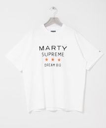 URBAN RESEARCH | URBAN RESEARCH×MARTY SUPREME×A24　SOLID 3STAR LOGO T-SHIRTS(Tシャツ/カットソー)
