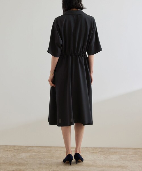 ROPE'（ロペ）の「【洗える】サファリシャツワンピース（ワンピース・レディース・ベージュ/ネイビー・36/38）」の17枚目の写真