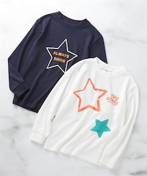 nissen | プリント長袖Tシャツ2枚組(Tシャツ/カットソー)