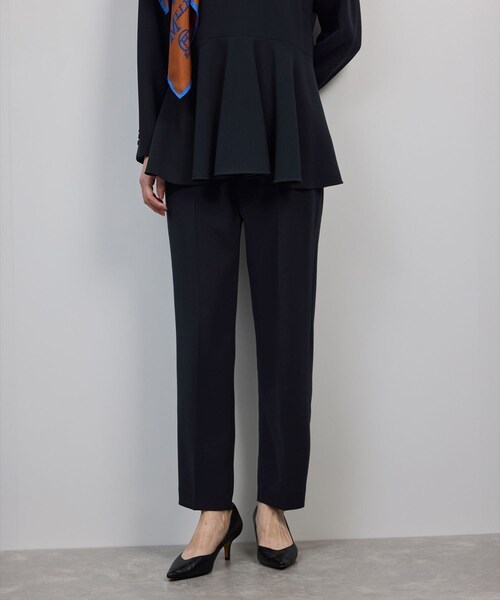 ROPE'（ロペ）の「トリアセダブルクロス テーパードパンツ/イージーケア・25AW（その他パンツ・レディース・ネイビー・36/38/40）」の8枚目の写真