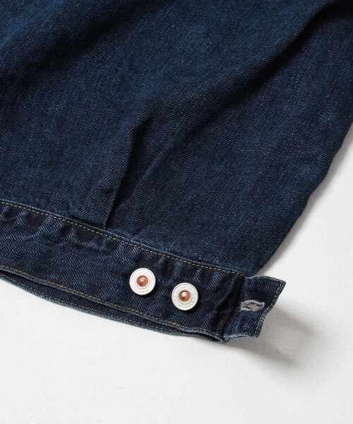 URBAN RESEARCH（アーバンリサーチ）の「HERILL　LinenDenim XXJacket（デニムジャケット・メンズ・Vintage w/Black VTG・2/3）」の15枚目の写真